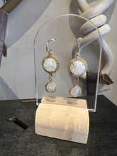 Load image into Gallery viewer, Gems of Wisdom Moonstone Earrings