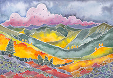 Load image into Gallery viewer, Jen Rose, "Fall Over The Pass" Print
