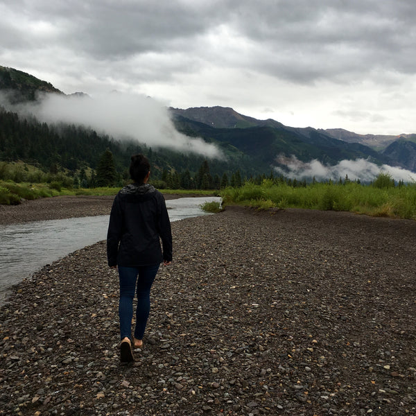 Love the way rain looks in the mountains...