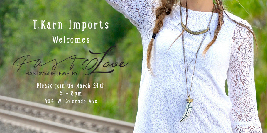 Trunk Show March 24th, 5-8pm!