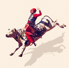 Load image into Gallery viewer, Jackson Adair, Bull Rider Print
