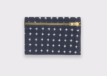 Load image into Gallery viewer, Cross Stitch Organic Cotton Coin Purse
