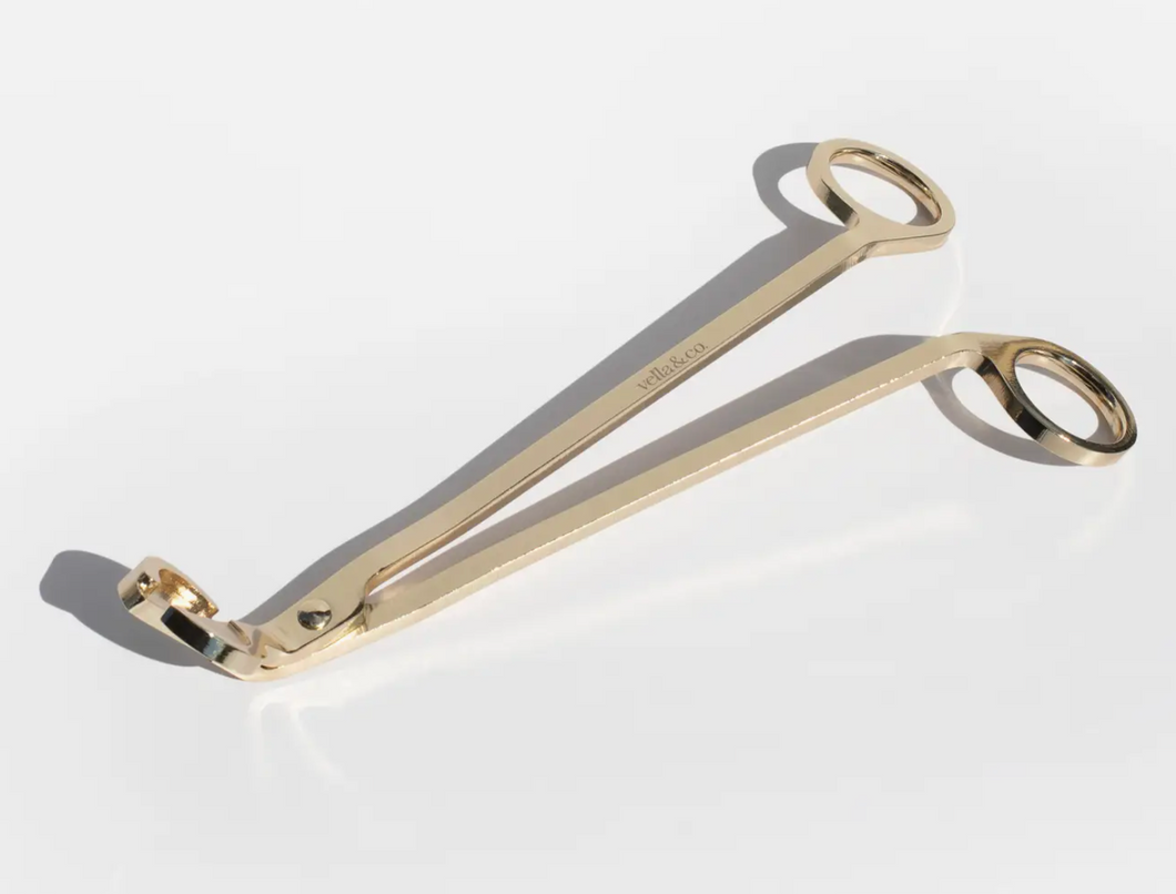 Gold Candle Wick Trimmer