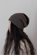 Load image into Gallery viewer, Oats &amp; Rice Cashmere Beanie

