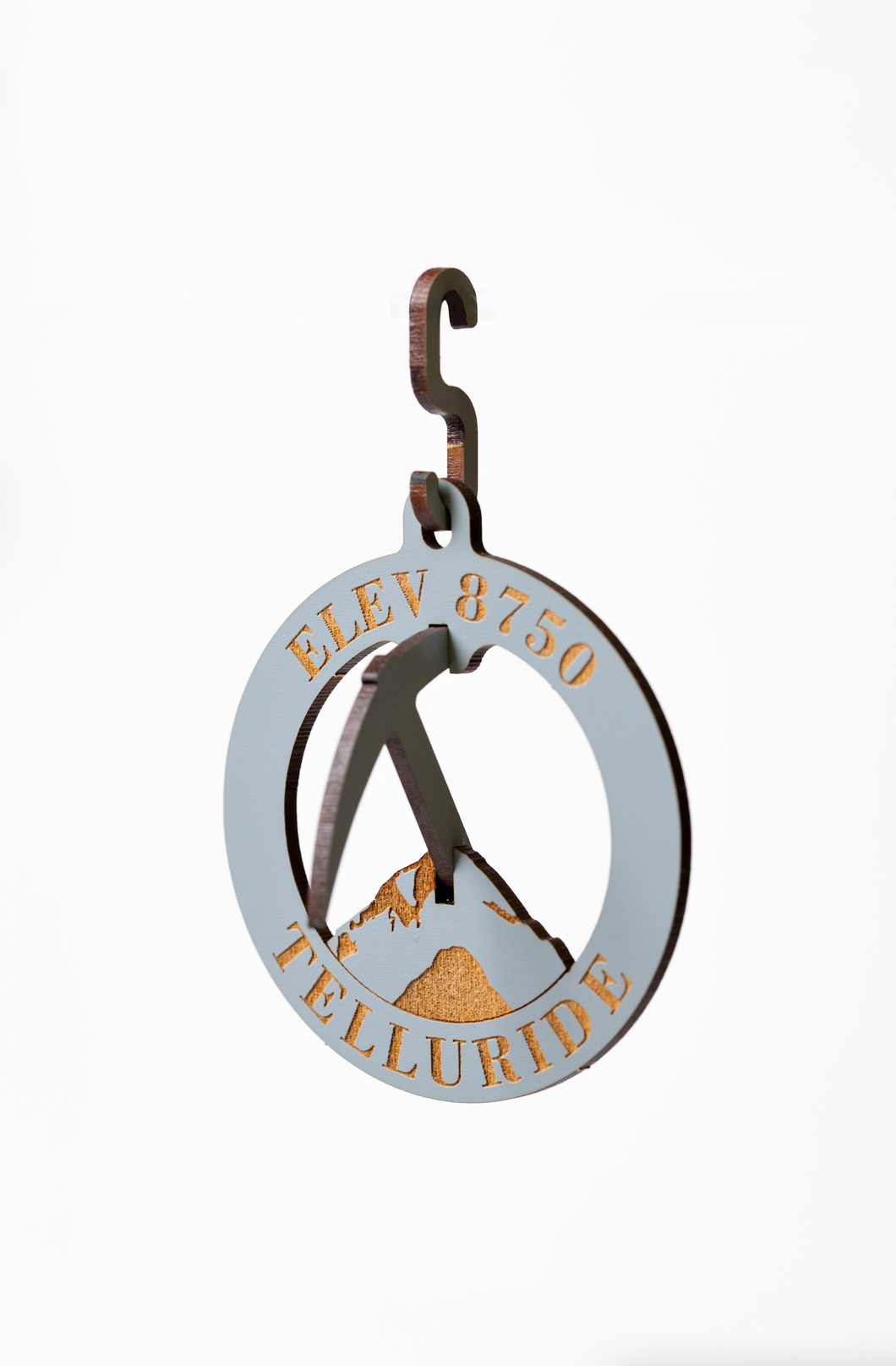 Telluride Pick Axe Ornament