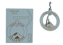 Load image into Gallery viewer, Telluride Pick Axe Ornament
