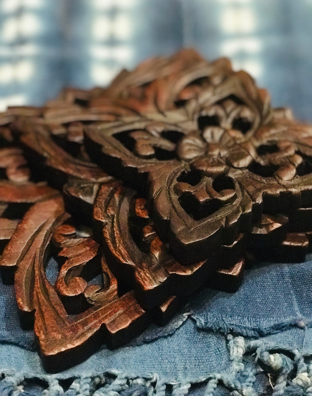 Teak Wall Carvings - T.Karn Imports