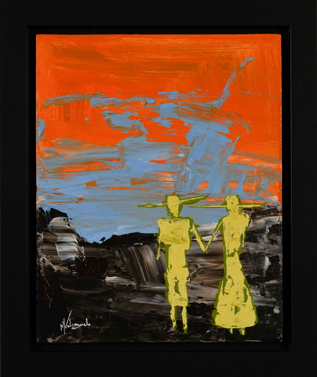 Manny Valenzuela Painting, 