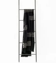 Load image into Gallery viewer, Walnut Brown Yak Hand Embroidered Throw - T.Karn Imports
