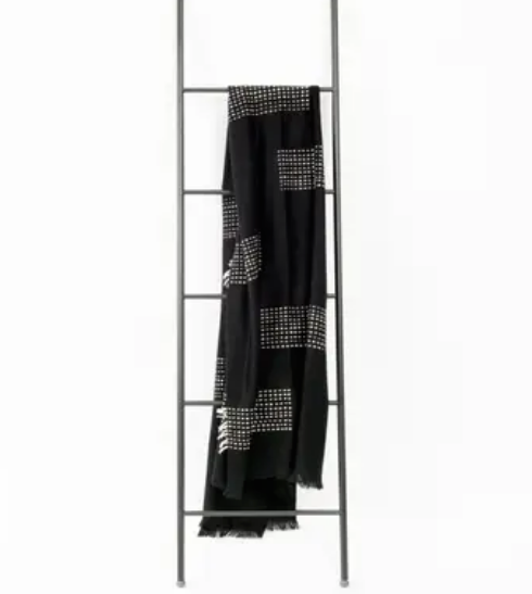 Walnut Brown Yak Hand Embroidered Throw - T.Karn Imports