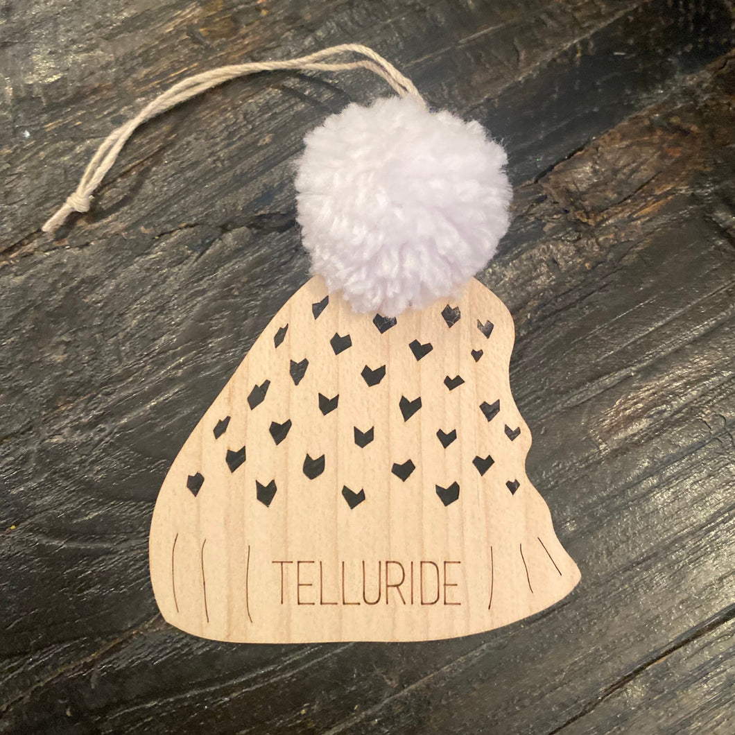 Telluride Beanie Ornament