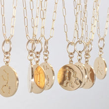 Load image into Gallery viewer, Constellation Rounded Gold Diamond Necklace - T.Karn Imports
