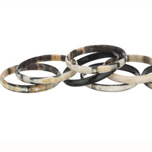 Load image into Gallery viewer, Buffalo Horn Bangle Set
